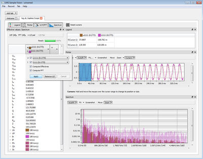 Frequency analysis and computation of statistical parameters with LMG Sample Vision Frequency analysis and computation of statistical parameters with LMG Sample Vision